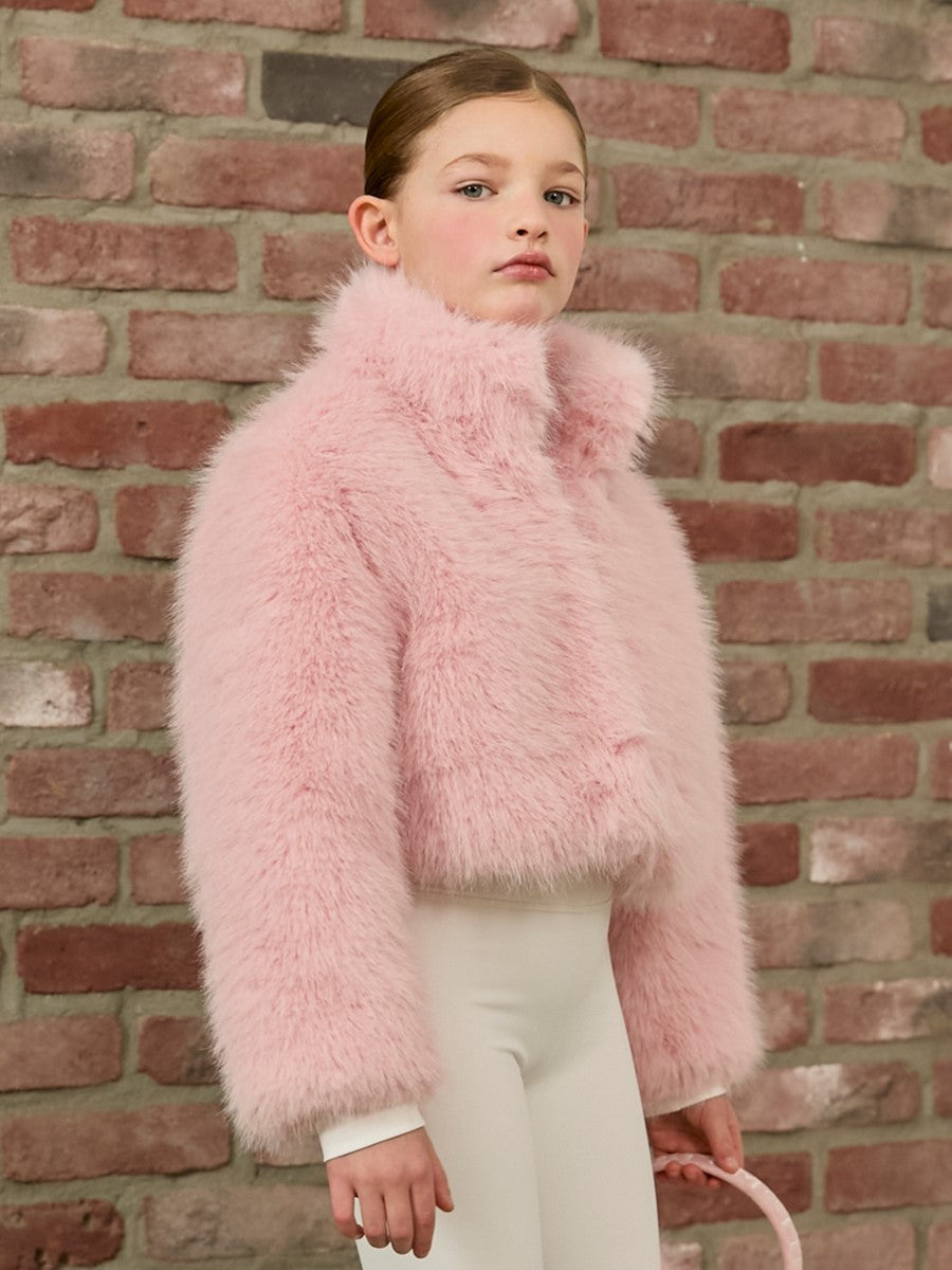 Girls Faux Fur Jacket