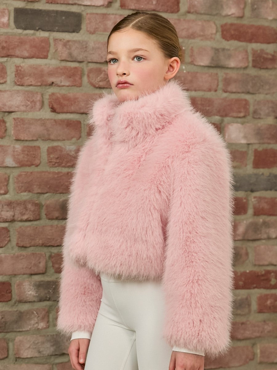 Girls Faux Fur Jacket