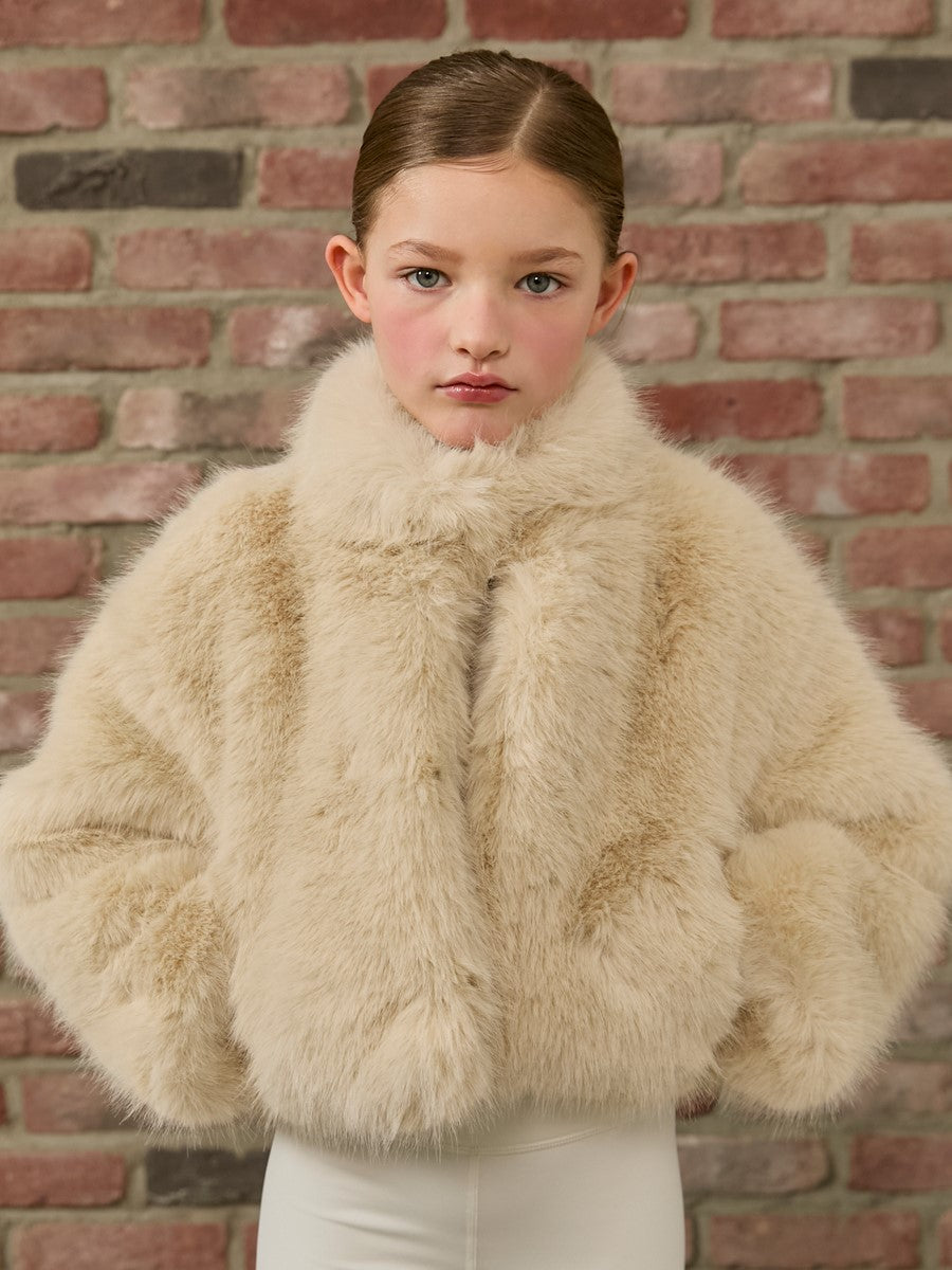 Girls Faux Fur Jacket