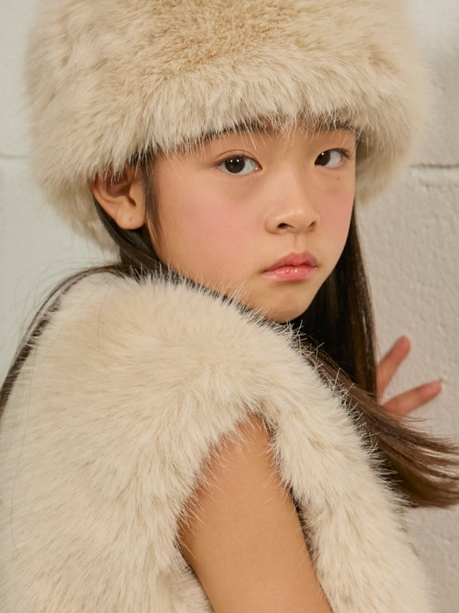 Girls Faux Fur Headband