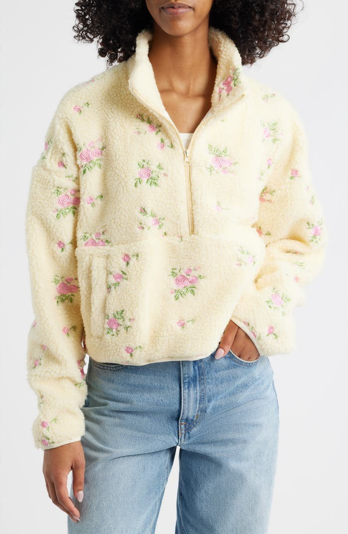 Elle Rose Petals Fleece