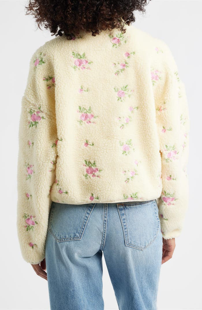 Elle Rose Petals Fleece