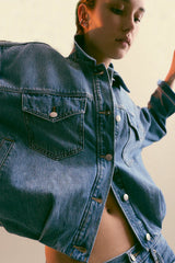 Bibi Blouson Trucker Jacket - Heartfelt