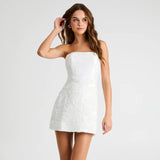 Linda Dress - White