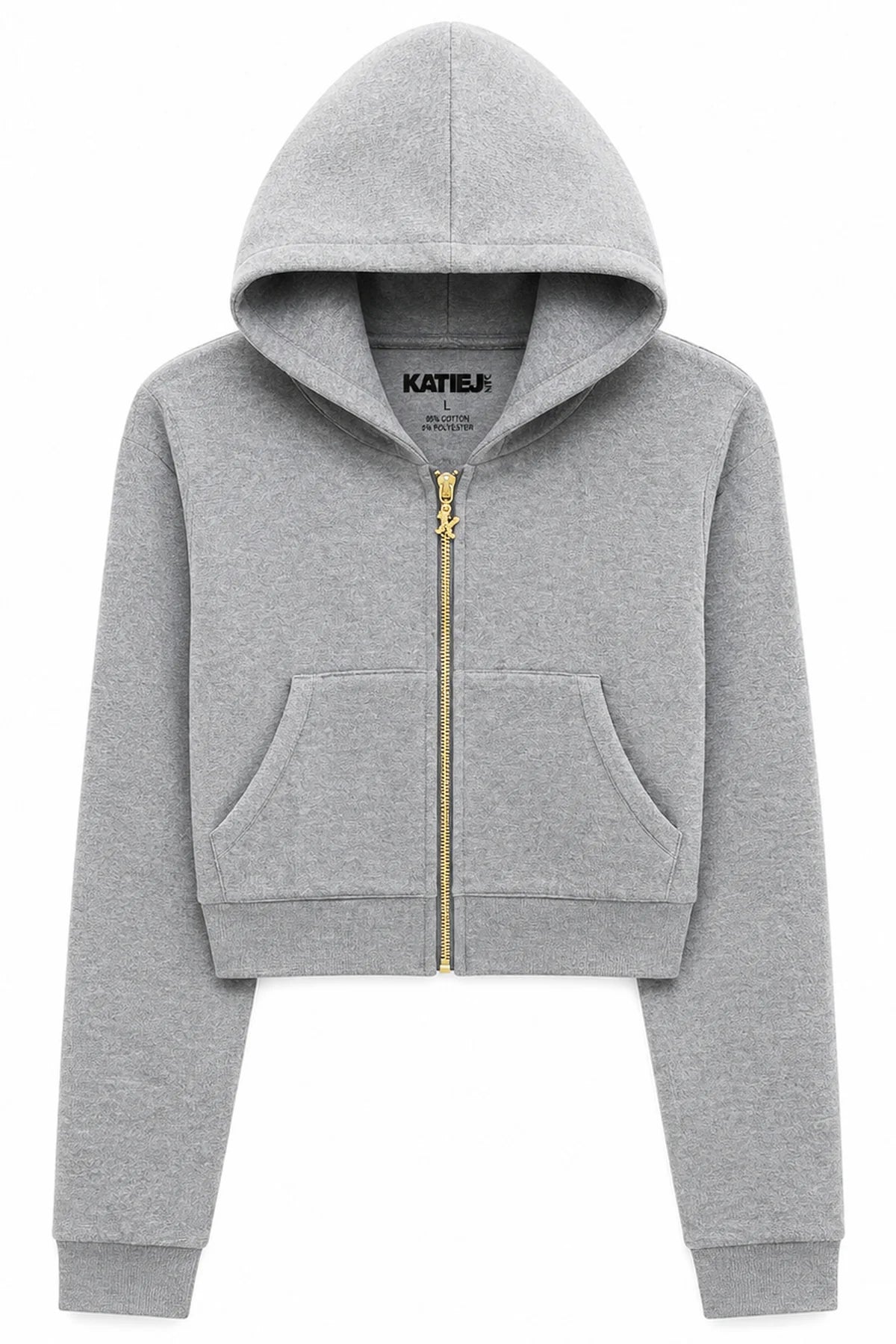 Girls Jade Velour Zip Hoodie