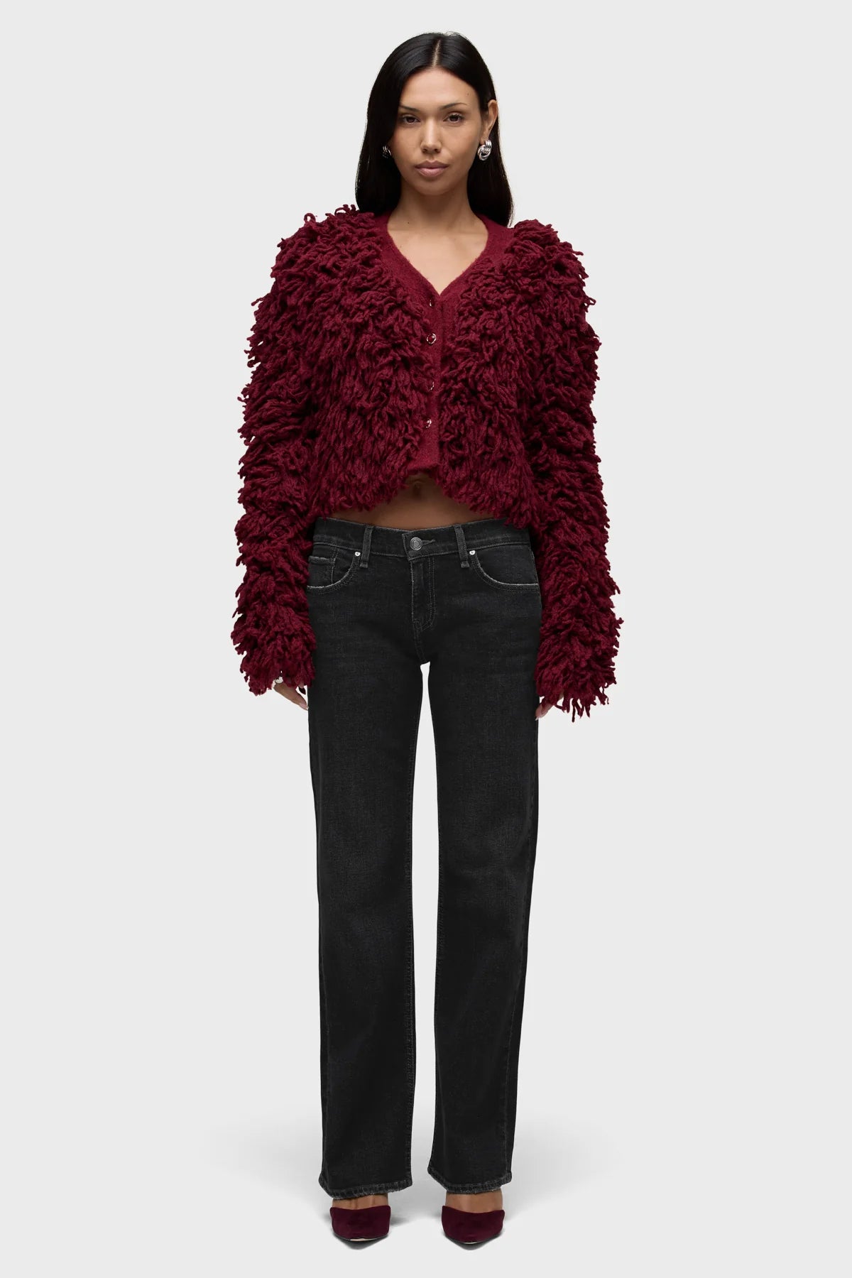 Kelli Loose Straight - Washed Black