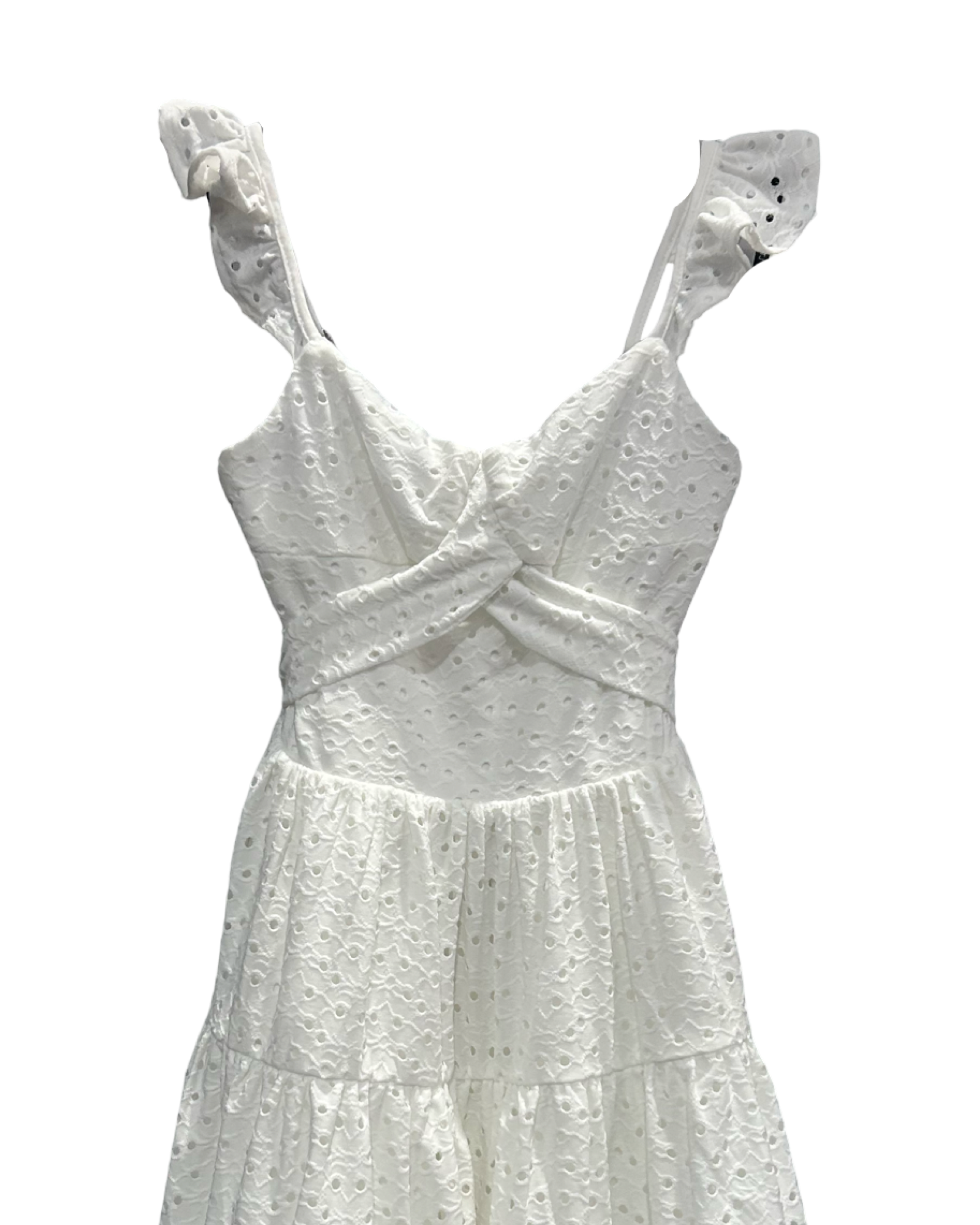 Girls Adina Eyelet Dress