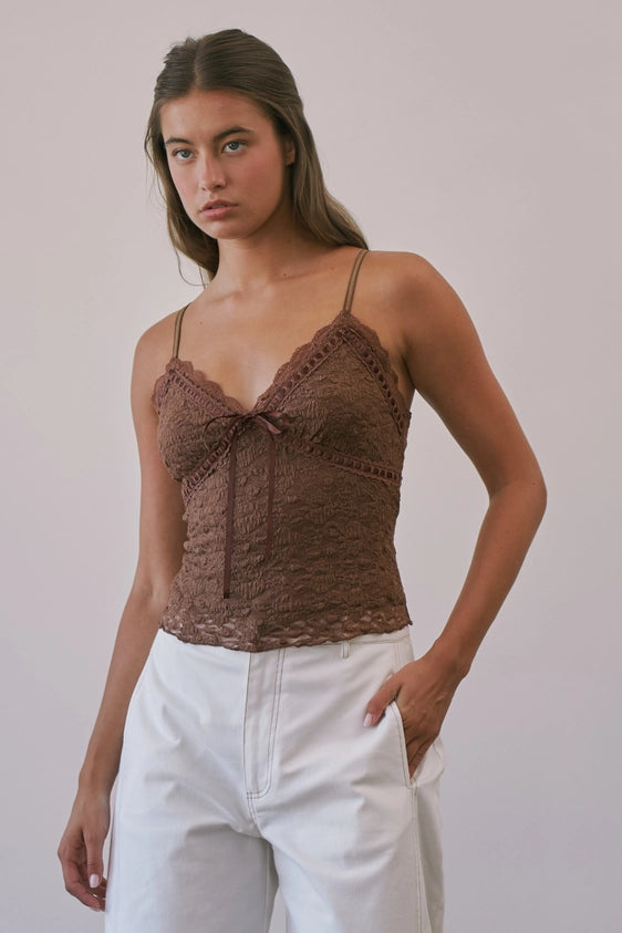 Brielle Lace Cami Top