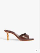 Leena Bamboo Leather Sandal