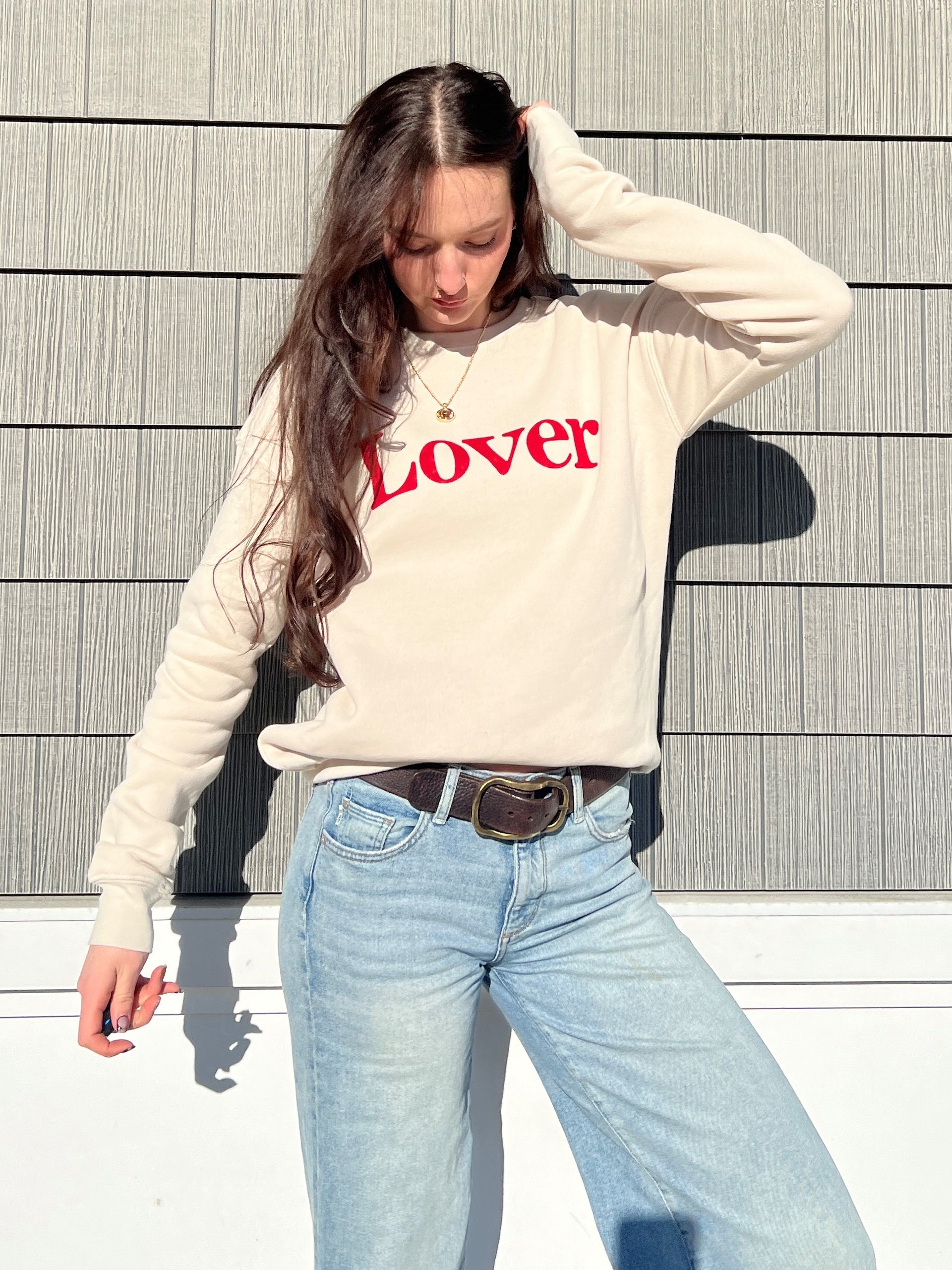 Lover Graphic Sweatshirt