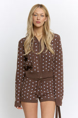 Polka Dot Sweater Set