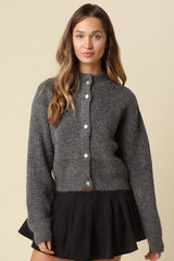 Mila Balloon Sleeve Cardigan
