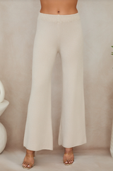 Italian Viscose Knit Flared Pant