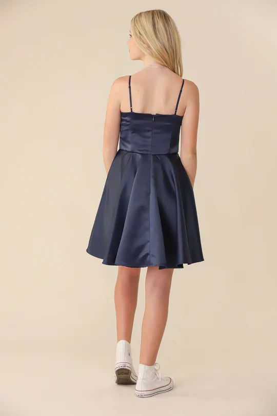 Girls Fit and Flare Party Dress