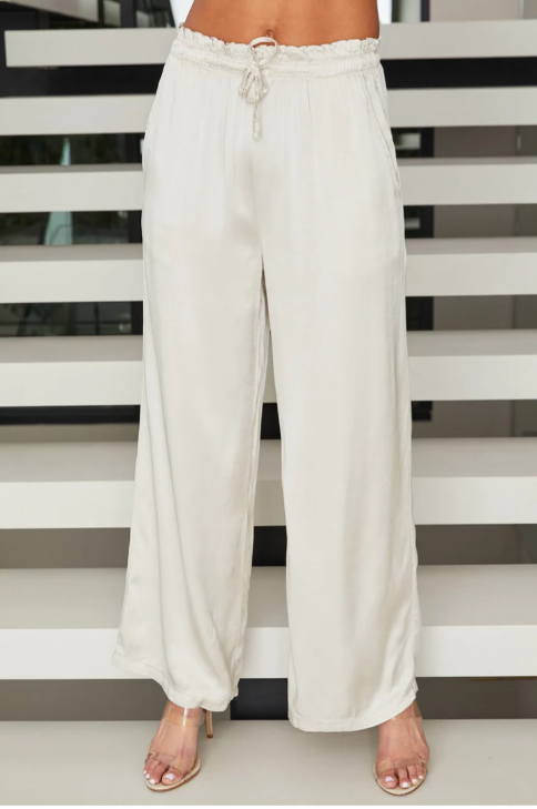 Viscose Wide Leg Palazzo Pant