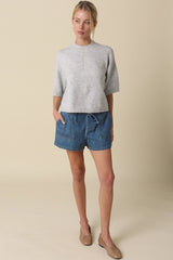 Parker Half-Sleeve Sweater