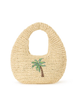 Straw Mini Bag - Palm Breeze