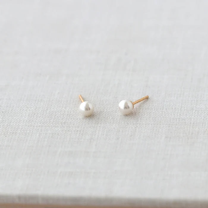 Pearl Stud Earrings