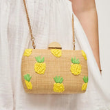 Pineapple Pebbles Clutch