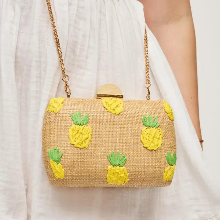 Pineapple Pebbles Clutch