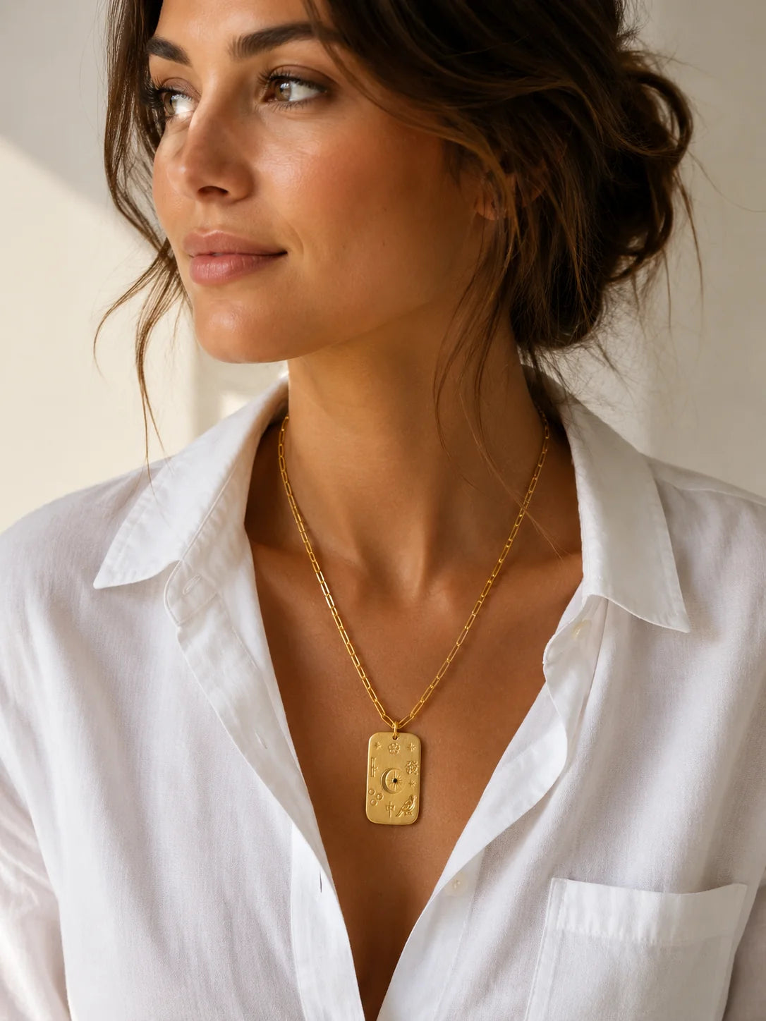 Mahjong Talisman Necklace - Trust the Pivot