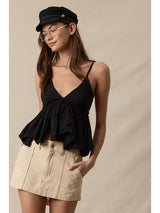 Tiered Ruffle Top