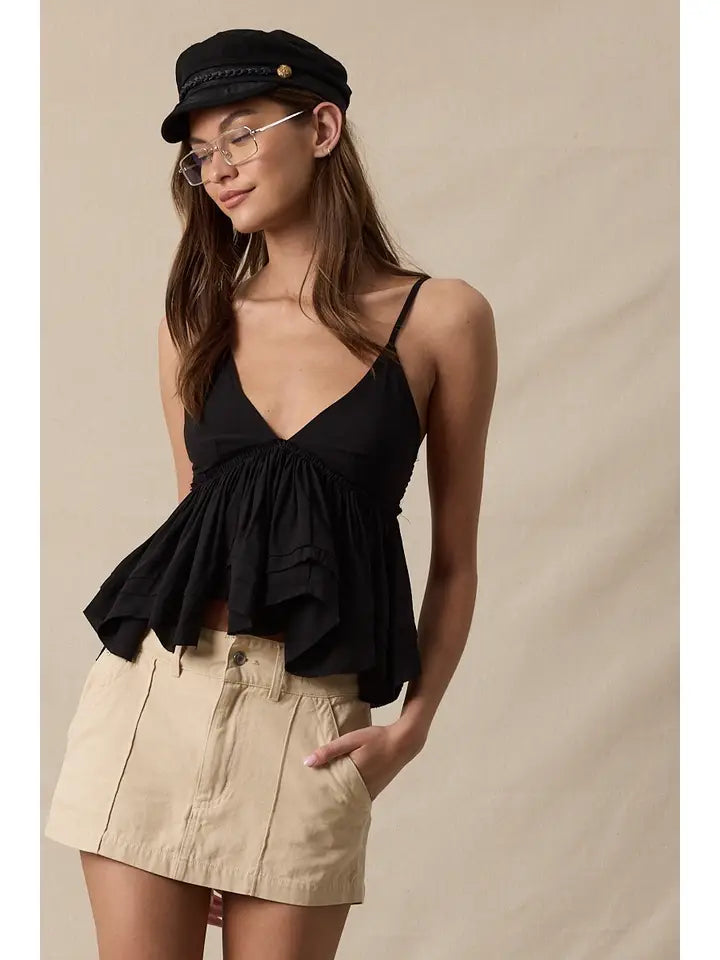 Tiered Ruffle Top