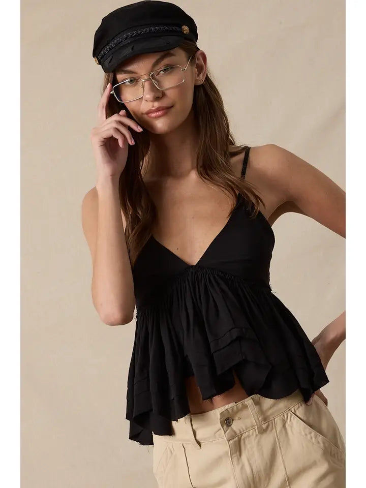 Tiered Ruffle Top