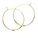 Miyuki Seed Bead Hoops