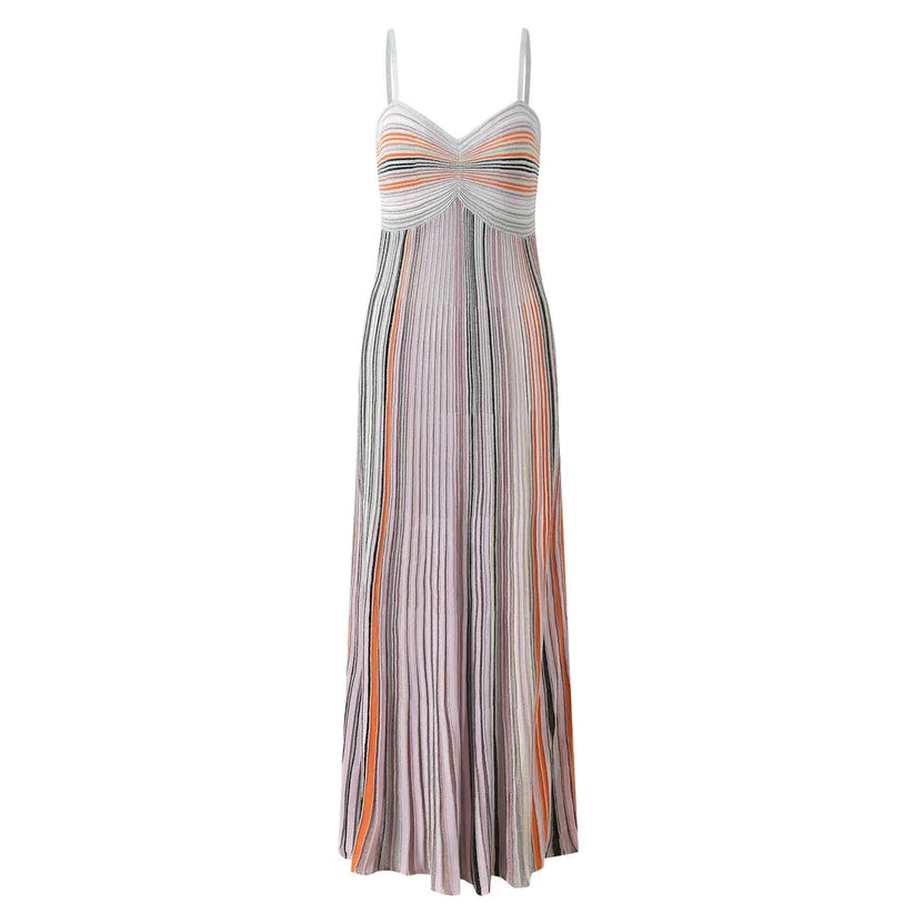 Summer Retro Knitted Dress