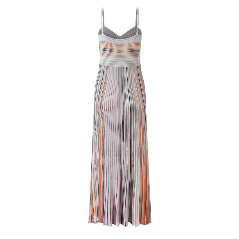 Summer Retro Knitted Dress