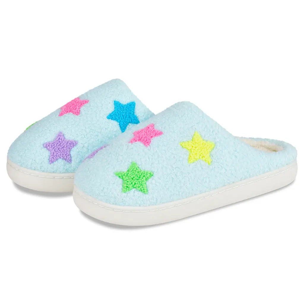 Girls Starry Slippers