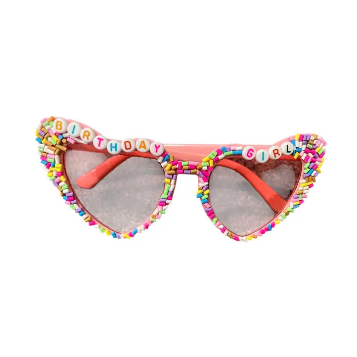 Girls Birthday Sprinkle Sunglasses