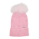 Girls Star Charm Beanie