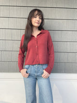 Garnet Chelsea Cashmere Sweater