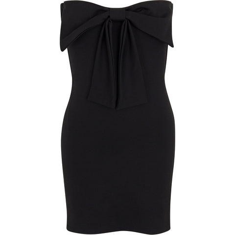 Girls Black Teddie Dress
