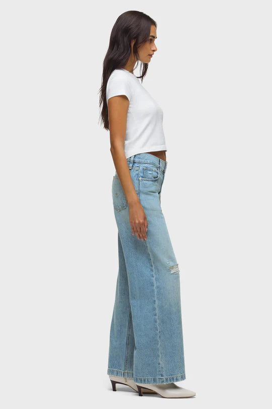 Low Key Rylee Hudson Jeans - Rylee Low-Rise Loose Jean