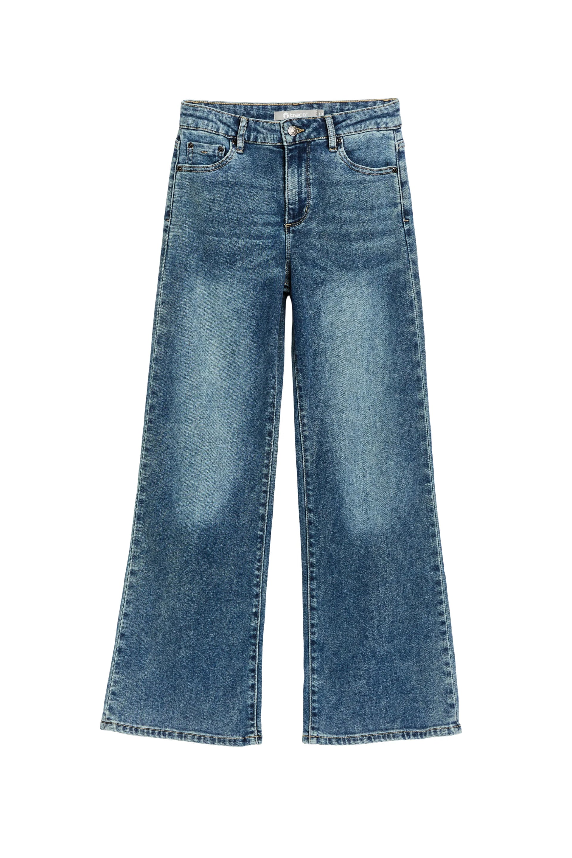 Girls Wide Leg Jeans