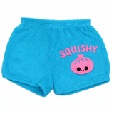 Girls Turquoise with Dumpling Decal Pajama Shorts