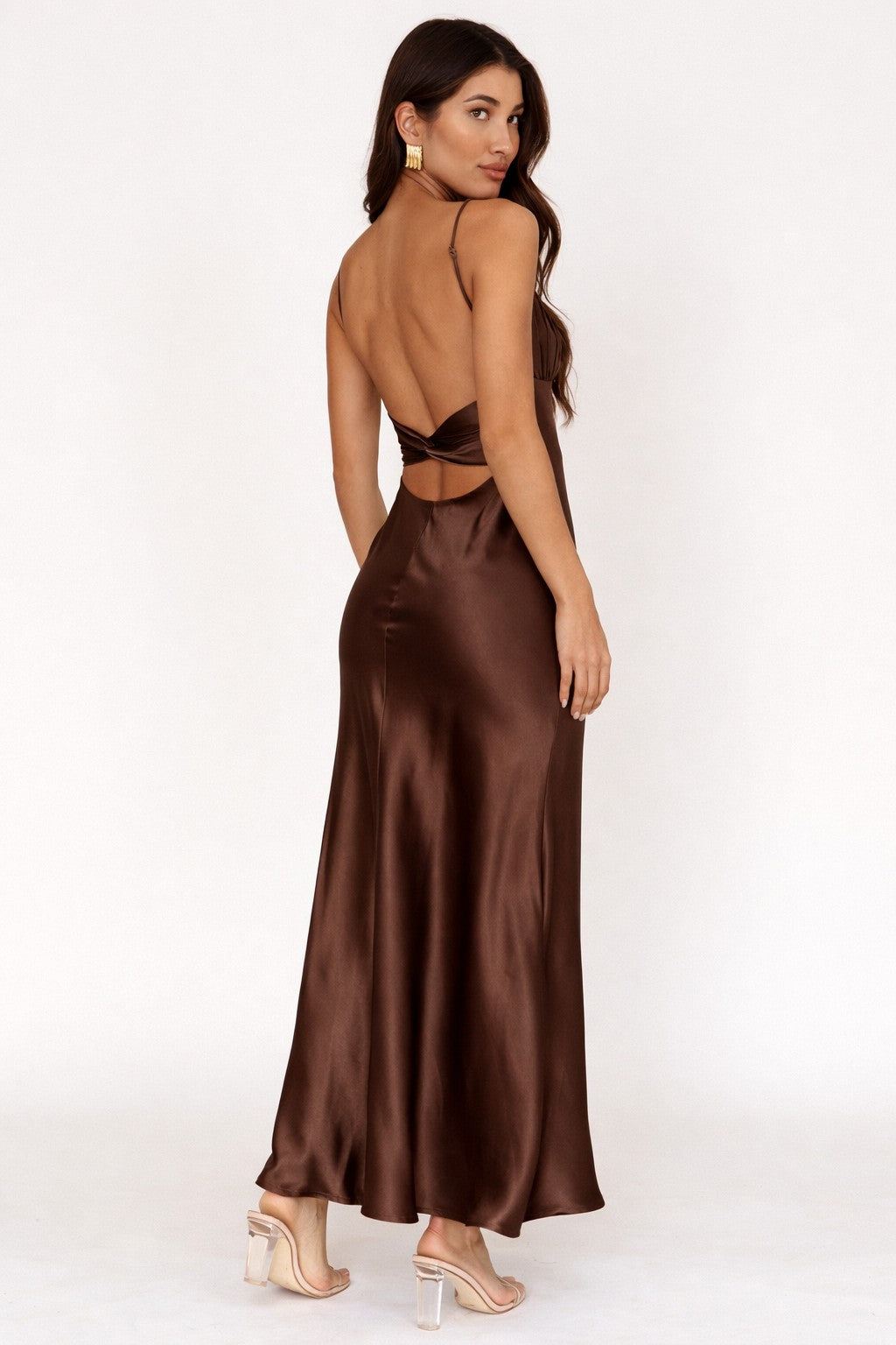 Satin Maxi Dress