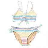 Girls Surfer Stripe Bikini