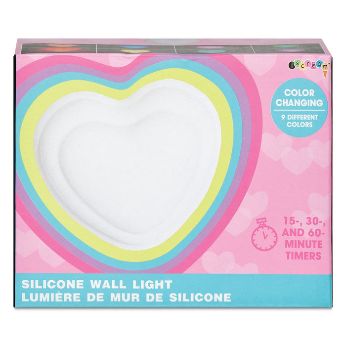 Girls Heart Mood Wall Light