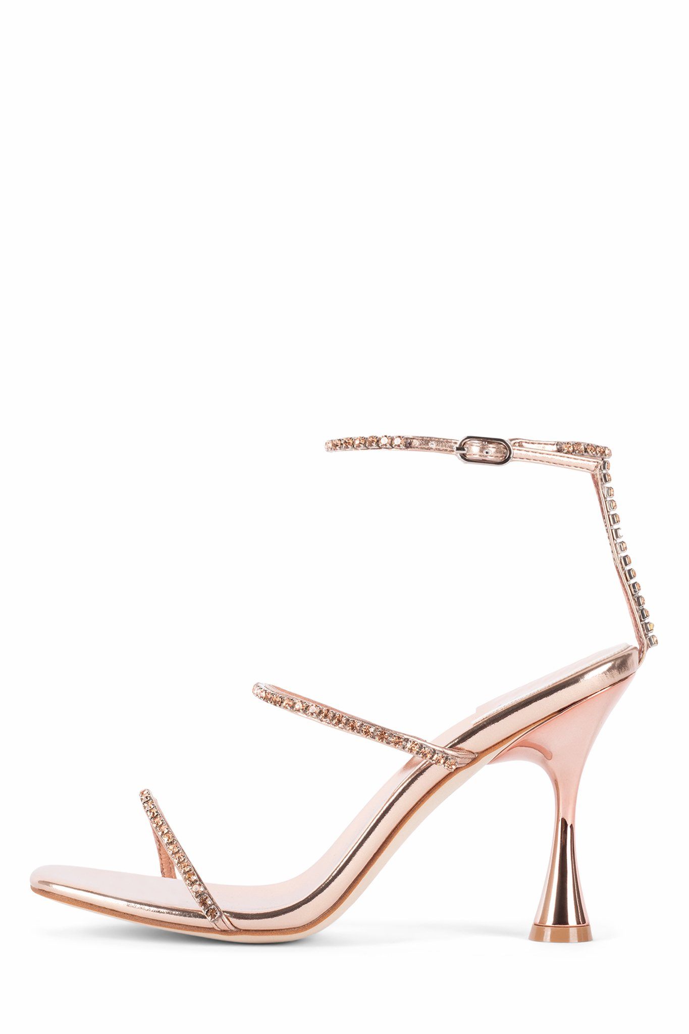 Rose gold combo Demonica heel