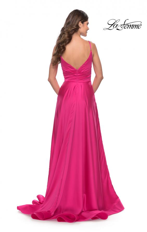 la femme neon pink dress La Femme Dress 31419