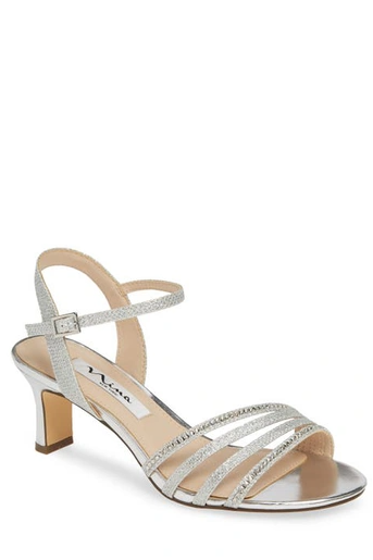 Nina gerri evening sandals 2025 silver