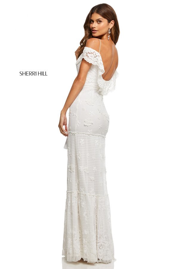 Sherri Hill style 52688 SALE - IVORY SIZE 6